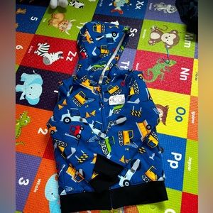 Toddler Boys Fleece Lined Hoodie